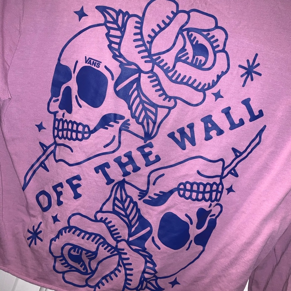 Lavender vans long sleeve